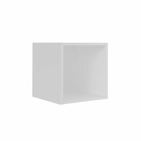 Casier de rangement 1 case vide Timeus - Blanc