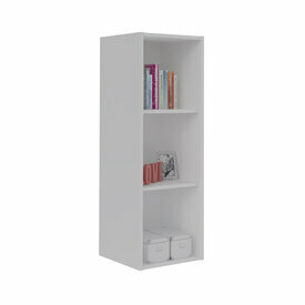 Casier de rangement 3 cases Timeus - Blanc