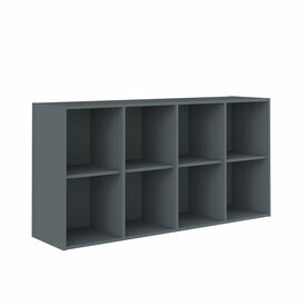 Casier de rangement 8 cases Timeus - Gris