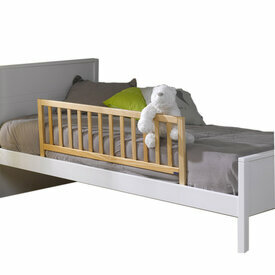 Barrire de lit enfant 120 No - Bois