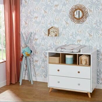 Commode 2 tiroirs bébé Kombu