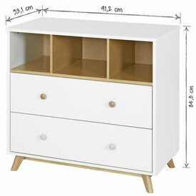 Schma dimensionnel - Commode bb Kombu