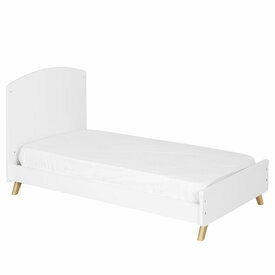 Lit bb volutif avec matelas Kombu version lit enfant blanc