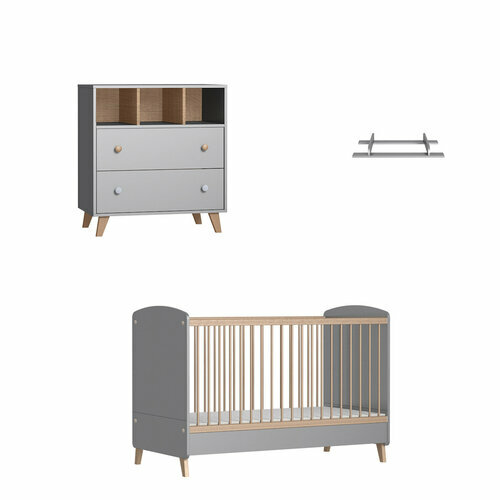 Mini chambre bb Kombu - Grise