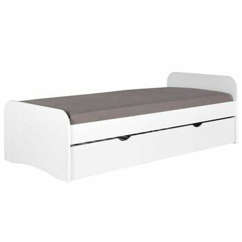 Pack lit gigogne avec 2 matelas Thaïs