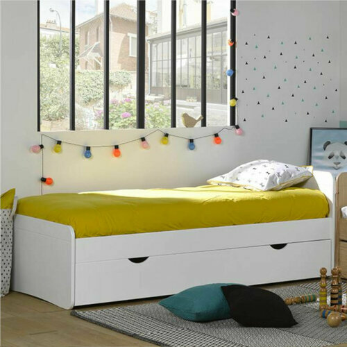 Ambiance du lit enfant Spike blanc