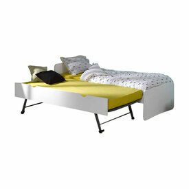 Pack lit gigogne dpli avec 2 matelas Spike blanc