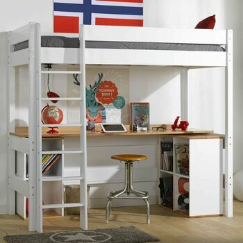 Bureau pour lit mezzanine Cléa