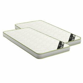 Lot de 2 matelas Oana 90x190 cm