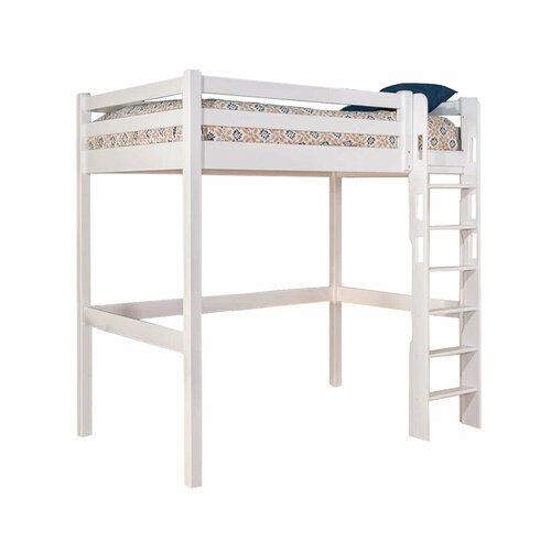 Pack lit mezzanine avec matelas Orphe blanc - Pack lit mezzanine avec matelas Orphée