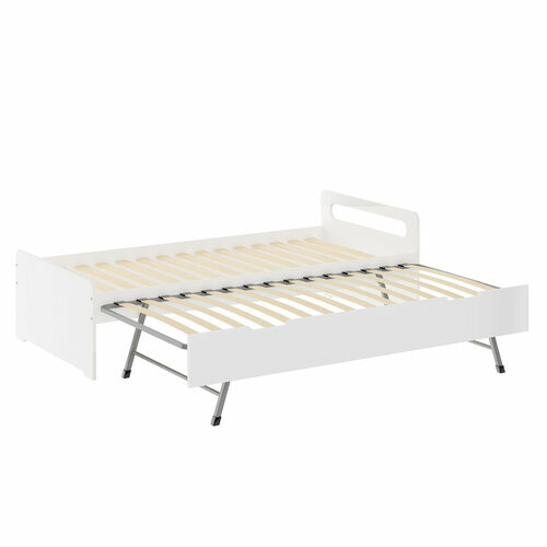 Lit gigogne Louna - Vue Sommier Blanc