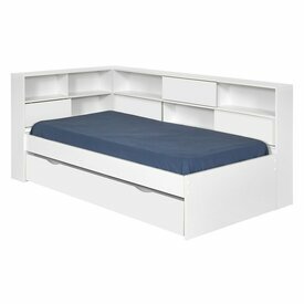 Pack lit cosy gigogne avec matelas Play - Blanc