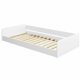 Pack lit sans matelas Harpe blanc