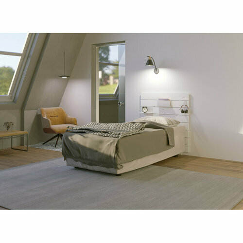Ambiance Tte de lit enfant Joan Blanche