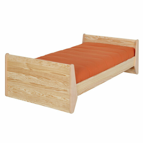 Pack lit avec matelas Yumi bois