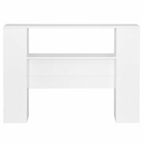 Tte de lit avec rangements Zao Blanche - Vue Dos