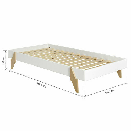Schma dimensionnel Lit empilable Buddy