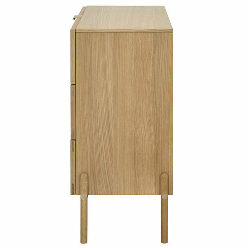 Vue latrale Commode 3 tiroirs GALA