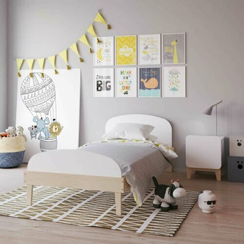 Ambiance Chambre avec Chevet enfant Yuki