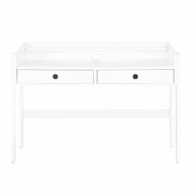 Bureau volutif Marty bas blanc - Vue face