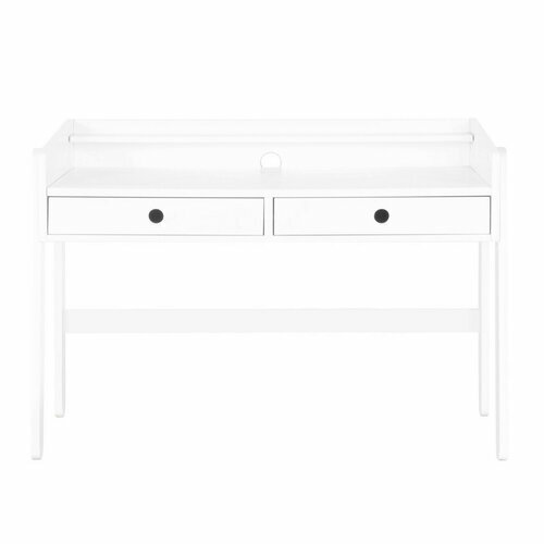 Bureau volutif Marty bas blanc - Vue face