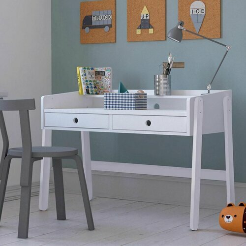 Ambiance bureau volutif blanc Marty