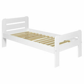 Pack lit sans matelas Sundy blanc