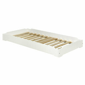 Lit empilable sans matelas Jelly Blanc