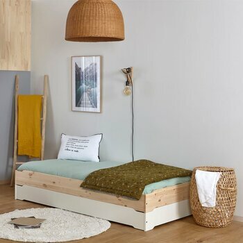 Pack lit empilable avec matelas Jelly