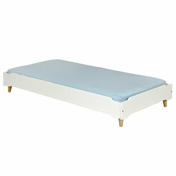 Pack lit avec pieds et matelas Jelly