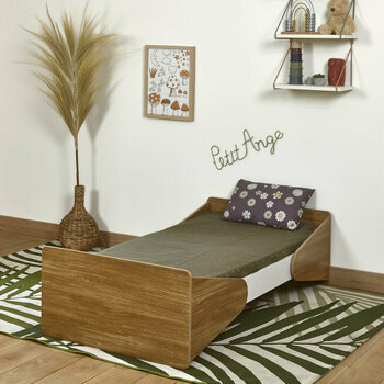 Pack lit enfant Montessori avec matelas Zahia