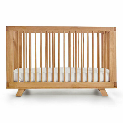 Lit bb volutif Kyoto en bois naturel - Lit bébé évolutif Kyoto