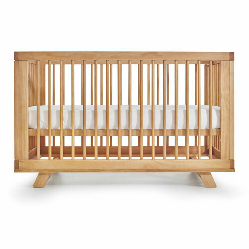Pack lit bébé évolutif avec matelas Kyoto bois sommier haut