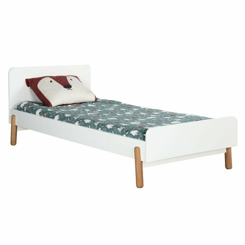 Pack lit avec matelas Gabby coloris blanc - Pack lit avec matelas Gabby