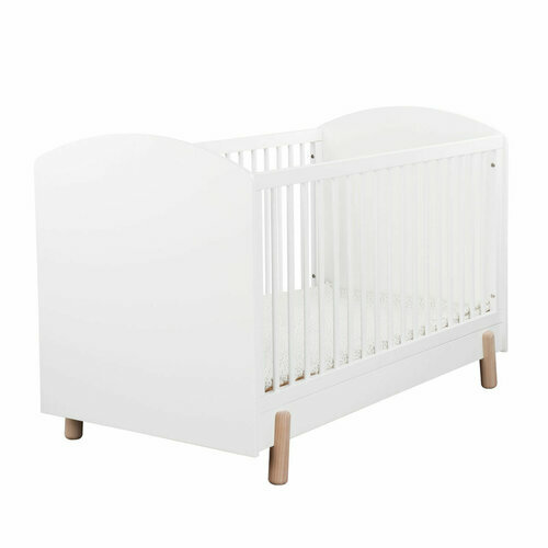 Pack lit bb avec matelas Gabby blanc - Pack lit bébé avec matelas Gabby