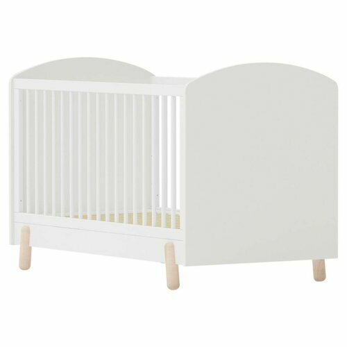 Lit bb volutif blanc Gabby 