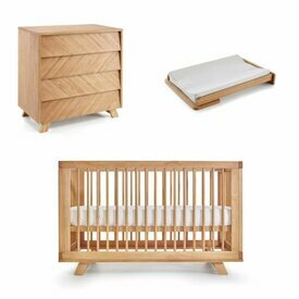 Mini Chambre bb Kyoto bois naturel