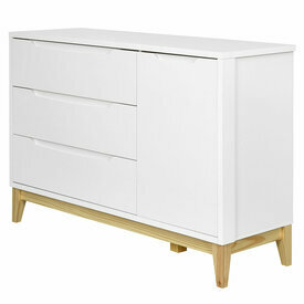 Commode 3 tiroirs 1 porte Yoona