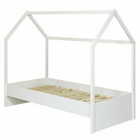 Lit cabane Pika sans matelas Blanc