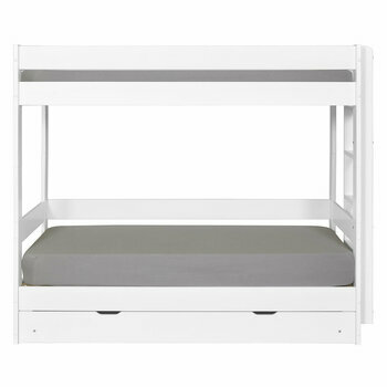 Pack lit superposé gigogne avec tiroir et matelas Ravi