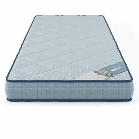 Vue de profil du matelas en mousse ECOAIR 80x200 cm