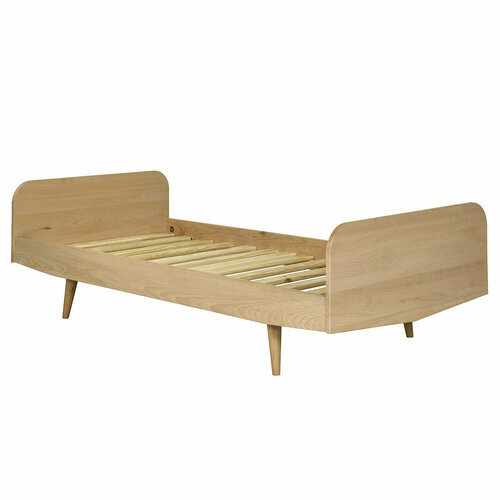 Lit Bizo sans matelas en bois massif