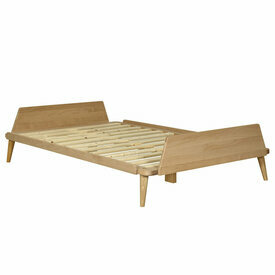 Lit karl sans matelas en bois massif