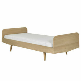 Pack lit avec matelas Bizo en bois massif