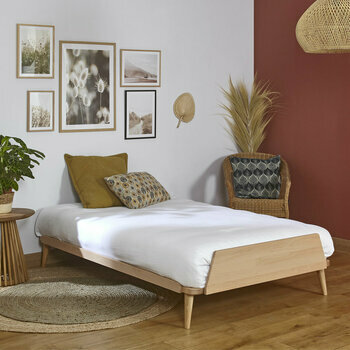 Pack lit 2 places avec matelas Karl