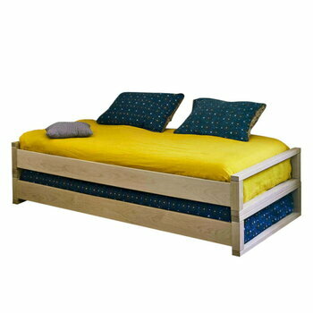 Pack lit gigogne avec matelas Poka