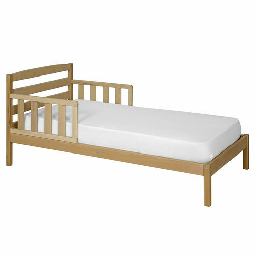 Lit enfant Misuna en bois massif - Pack lit enfant avec matelas Misuna