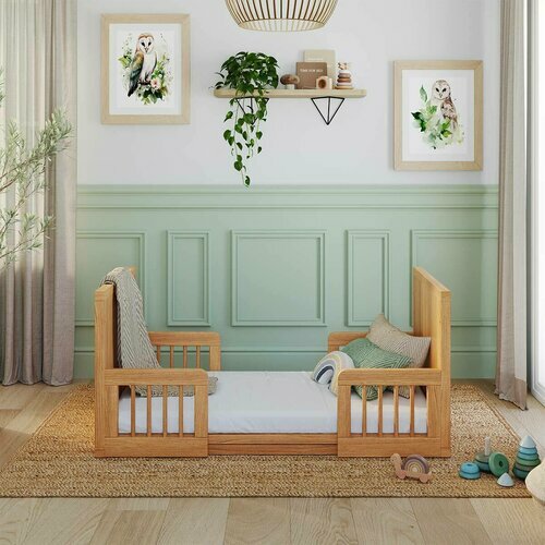 Ambiance - Version montessori - Lit bb volutif Marley version mini lit enfant