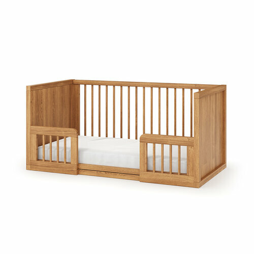 Version montessori - Lit bb volutif Marley avec petites barrires