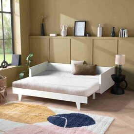 Ambiance Lit gigogne avec matelas Capri Ouvert